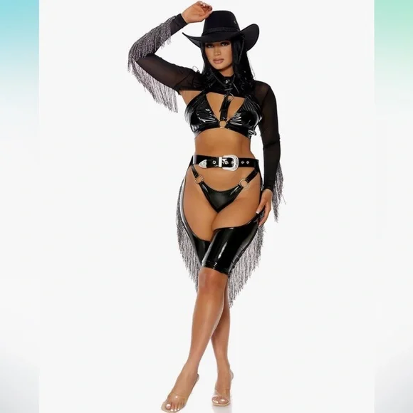 young sexy lingerie Halloween Costumes | Tops | Sexy Wild West Costume